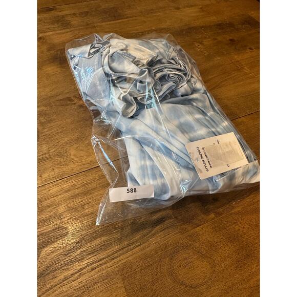 B Darlin Tie Dye Swing Dress - Blue White - Size 5-6 NWT Baby Doll Mini Dress - Picture 10 of 10